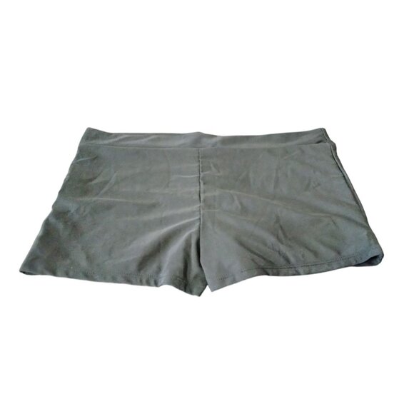 Plus Size 3XL Floral Tankini Swim Set Adjustable Straps High Waisted Boyshorts - Picture 6 of 9